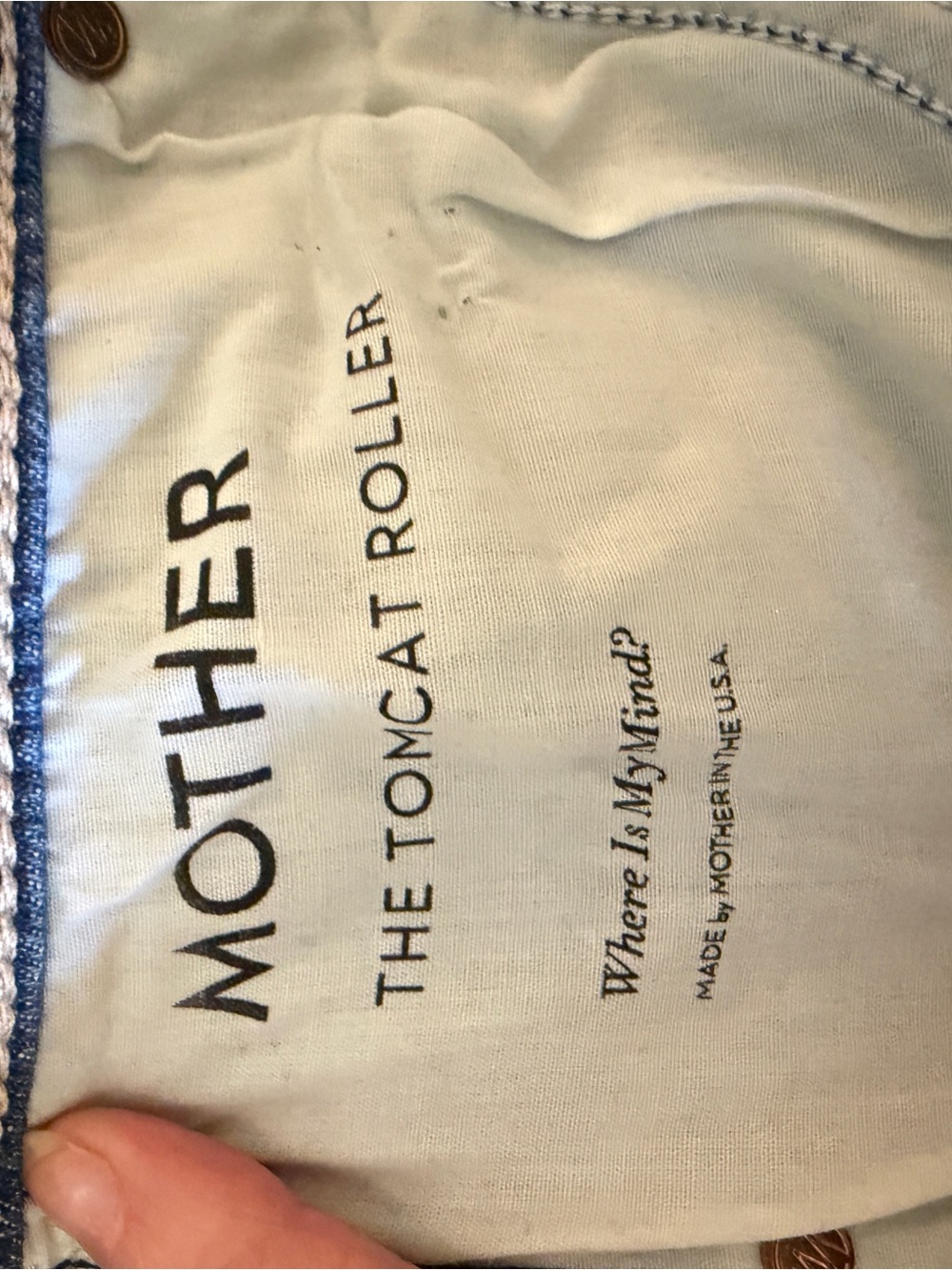 MOTHER denim Tomcat Roller size 27 - Picture 3 of 12